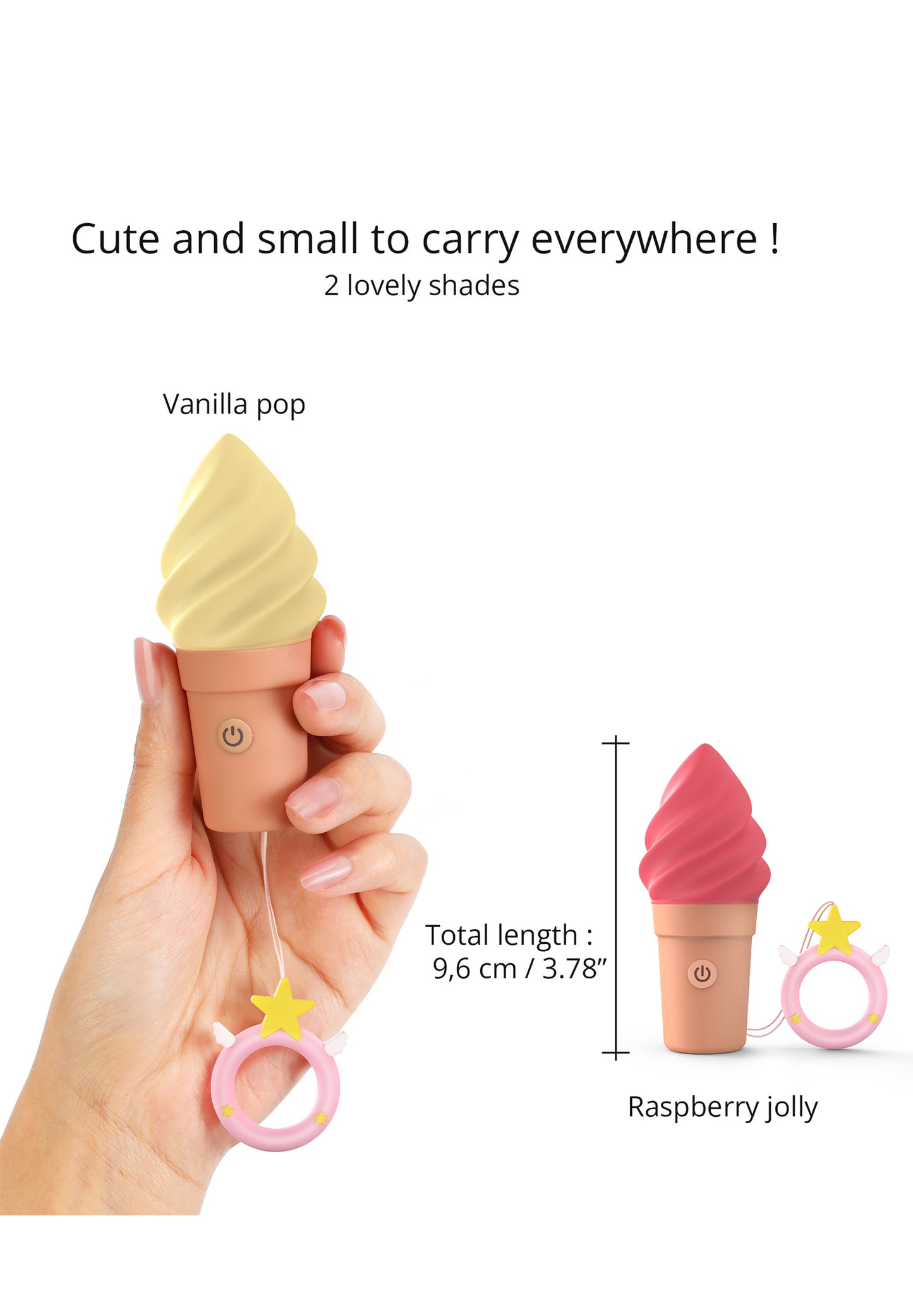 Clitoral Stimulator Candice - Vanilla Pop