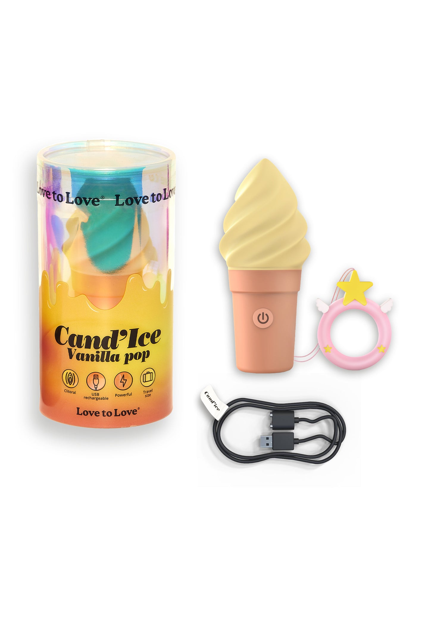 Clitoral Stimulator Candice - Vanilla Pop