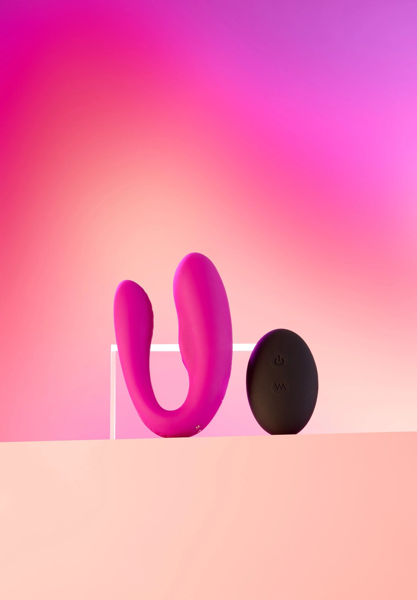 Rechargeable Remote Control Vibrator Match Up - Sweet Orchid