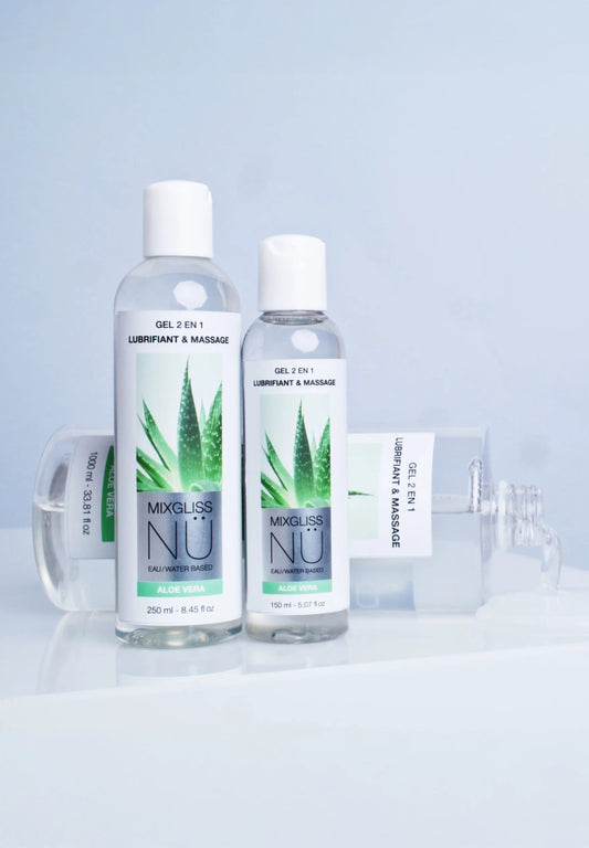 Mixgliss Nü Aloe Vera - 2 in 1 Massage & Intimate Gel