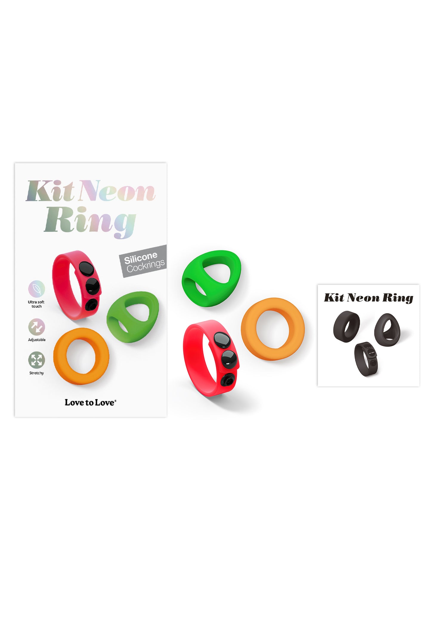 Silicone Cock Ring Set