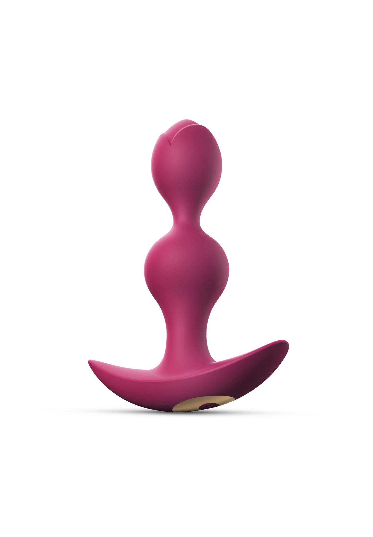 Vibrating Butt Plug Twinny Bud - Plum Star