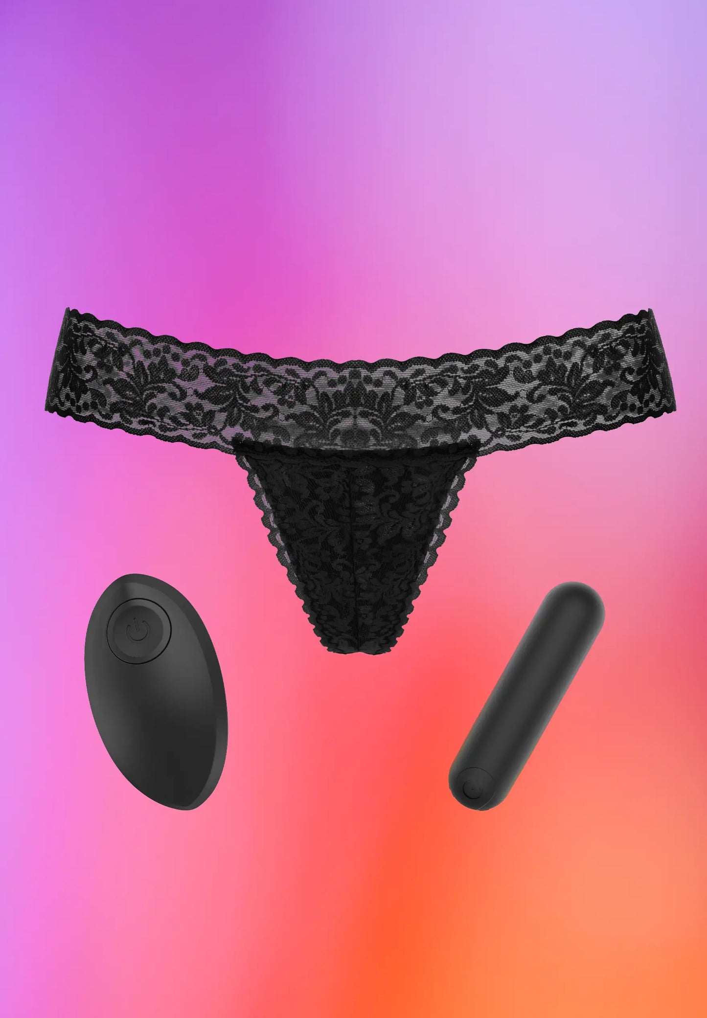 Vibrating Panties Secret Panty - Black Onyx
