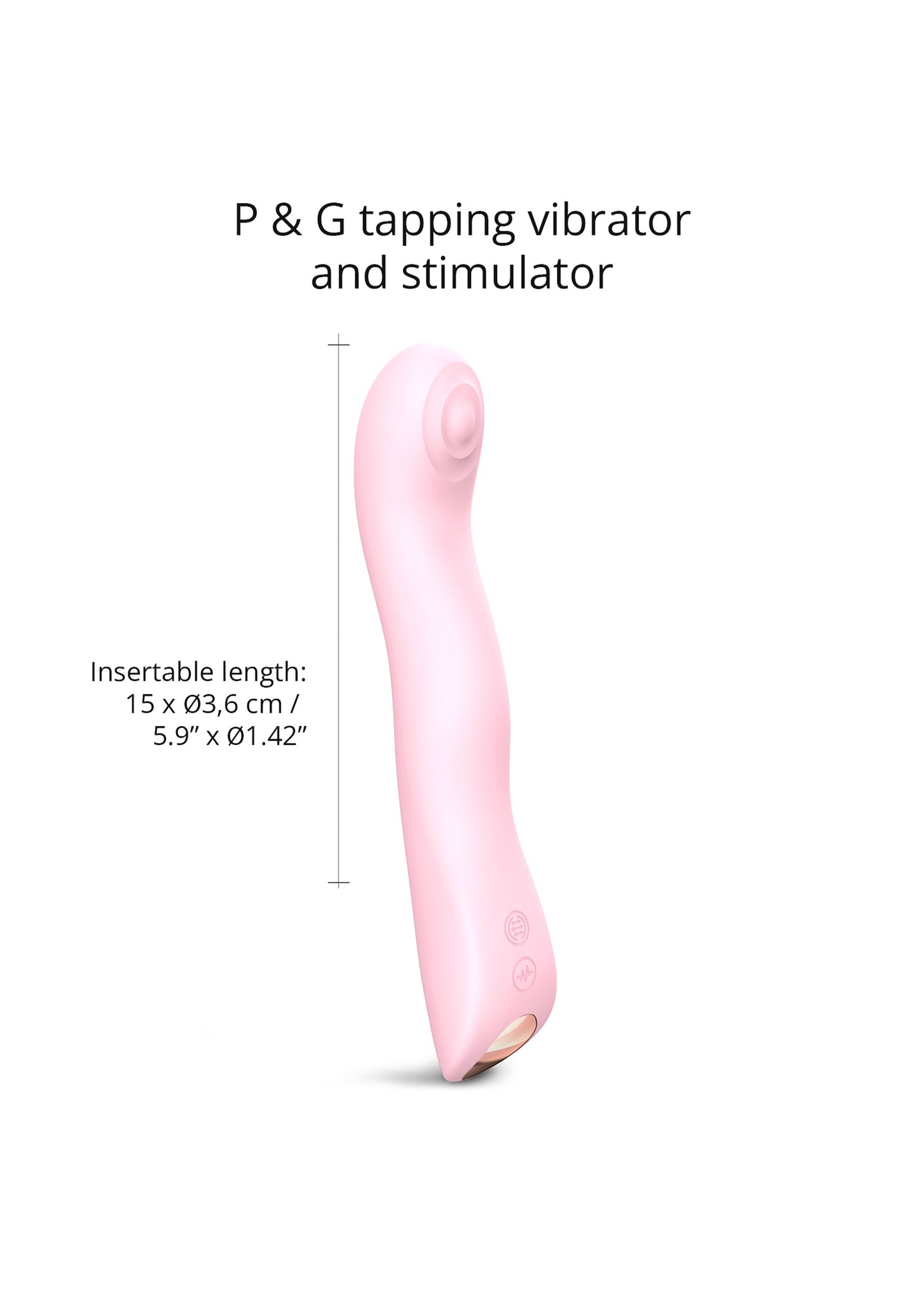 Vibrator & Clitoral Stimulator Swap - Baby Pink