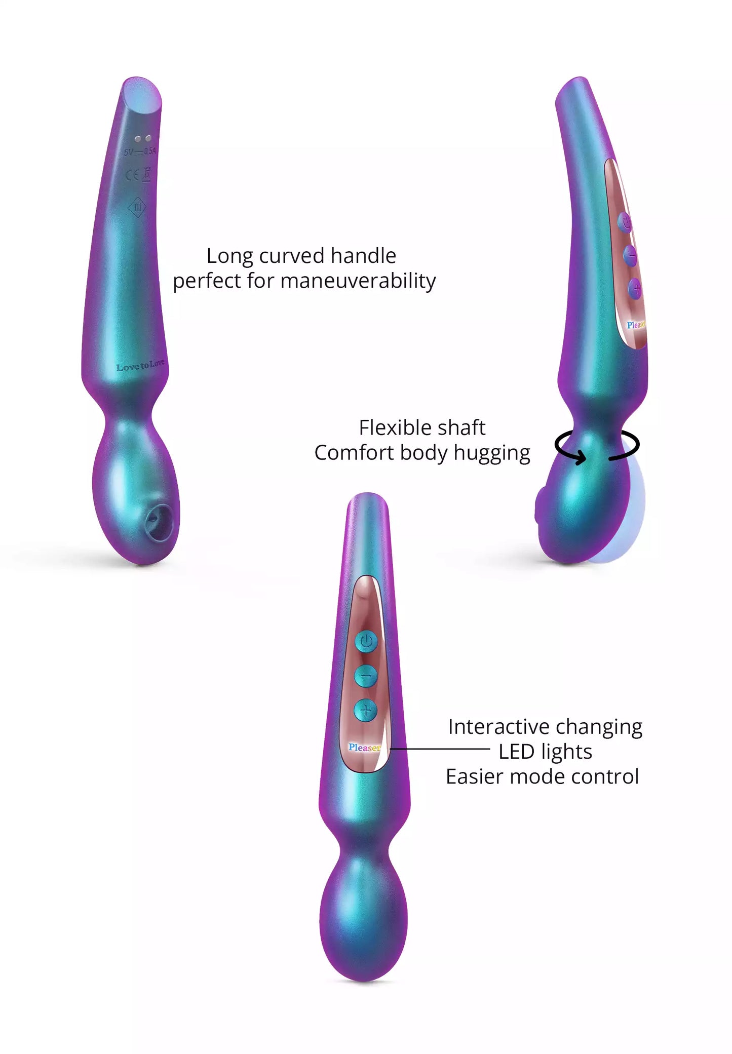 Pleaser - Wand & Clitoral Stimulator - Love to Love®