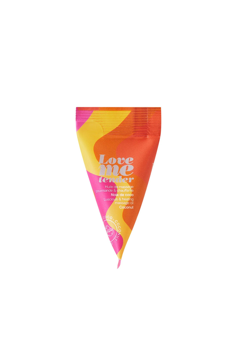 Berlingot Love me tender - Luscious & heating massage oil