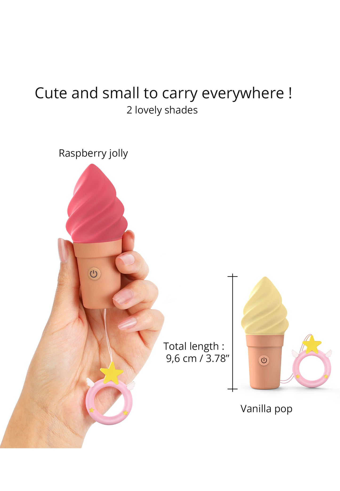 Clitoral Stimulator Cand'ice - Raspberry Jolly