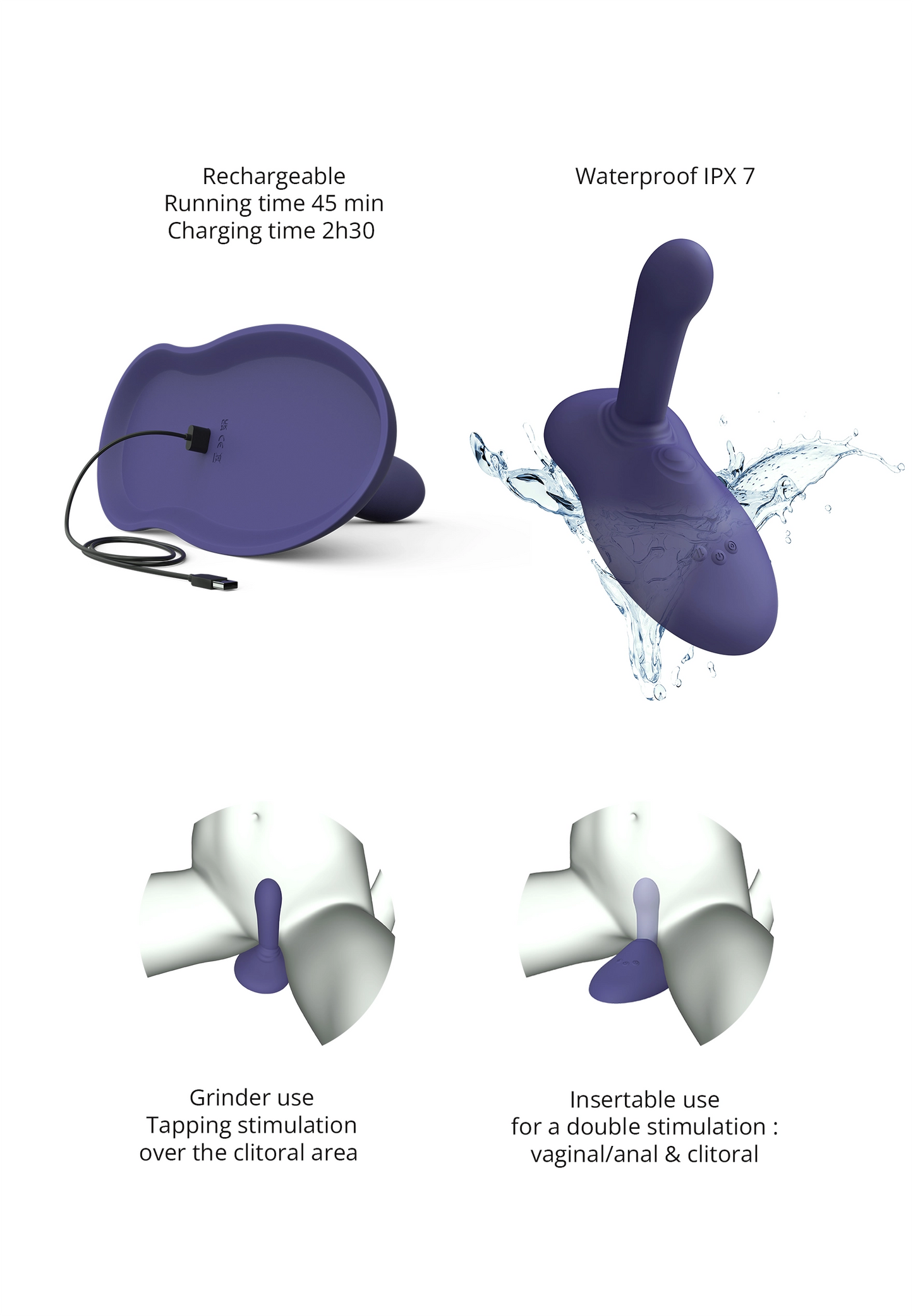 Gofast Vibrating Dildo Mount - Love to Love