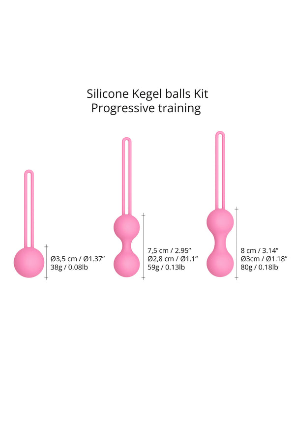 Kegel Balls Perfit Kit - Pink Passion