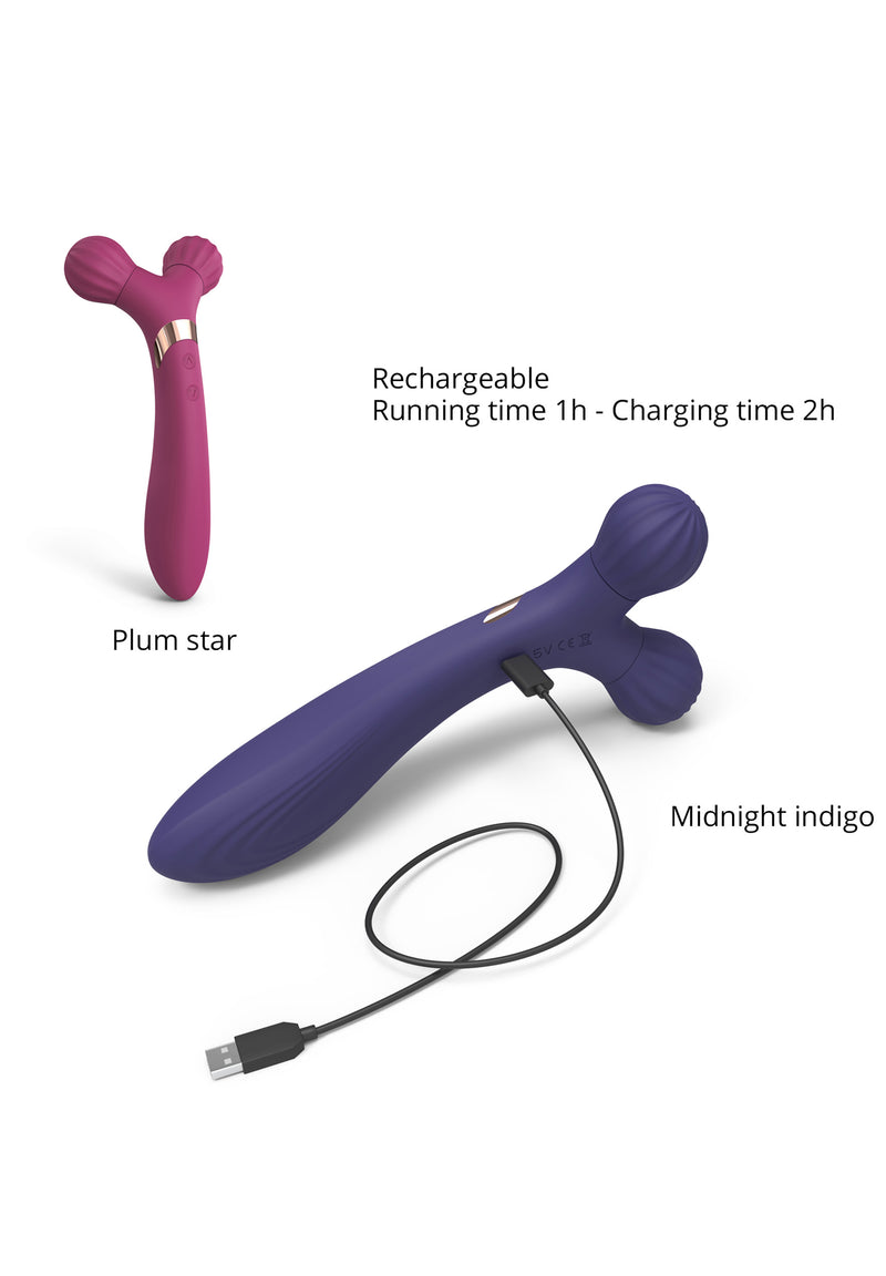 Massager & Vibrator Fireball - Midnight Indigo