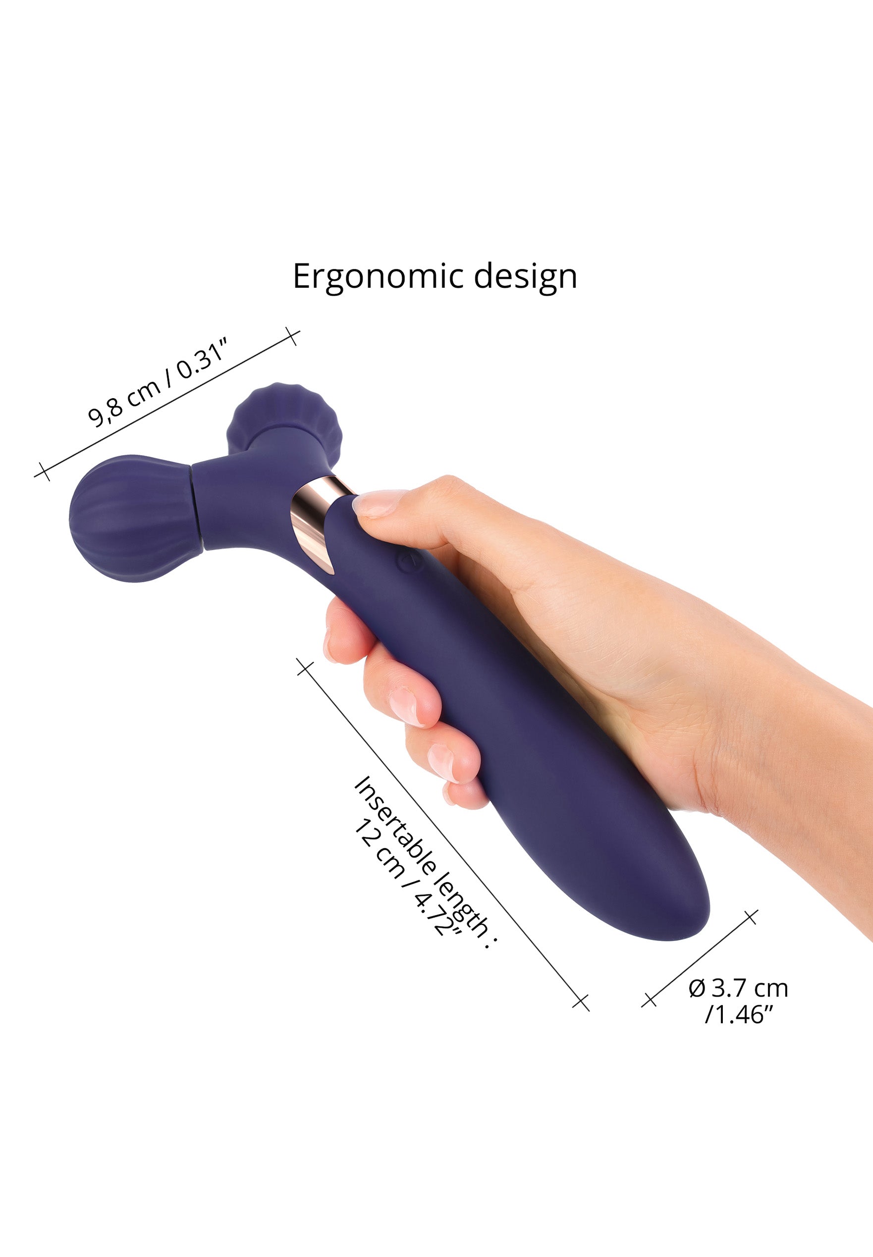 Massager & Vibrator Fireball - Midnight Indigo