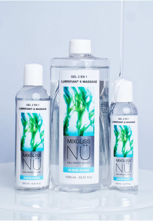 Mixgliss Nü Algae - 2 in 1 Massage & Intimate Gel