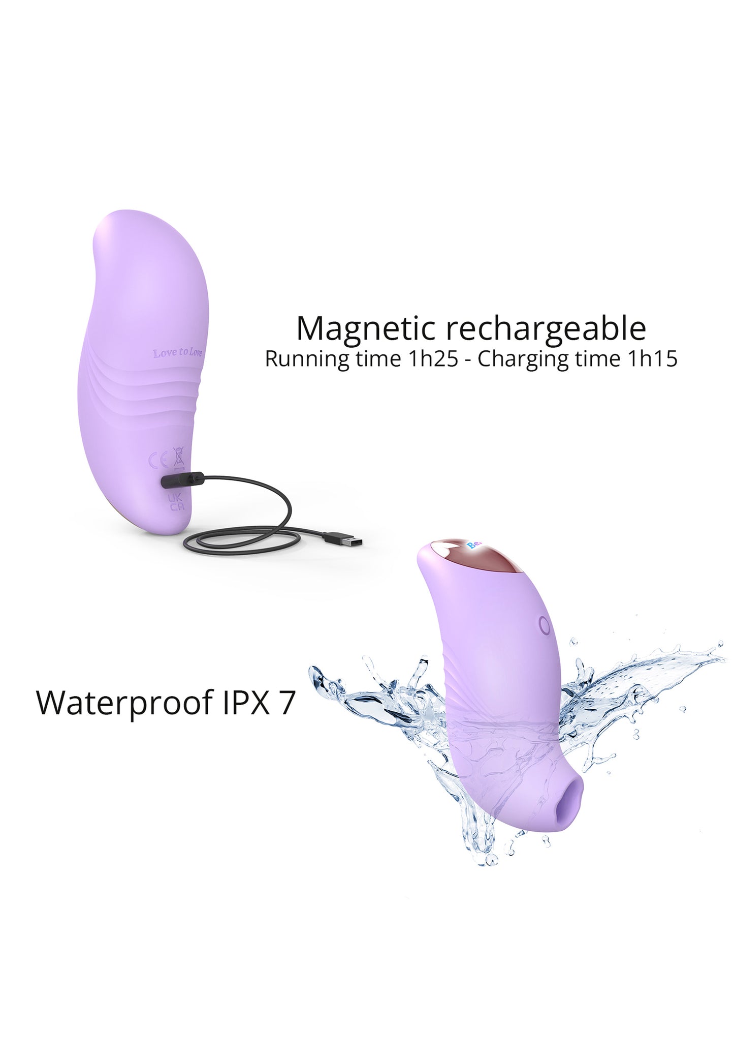 Rechargeable Clitoral Stimulator Believer - Viva Mauve