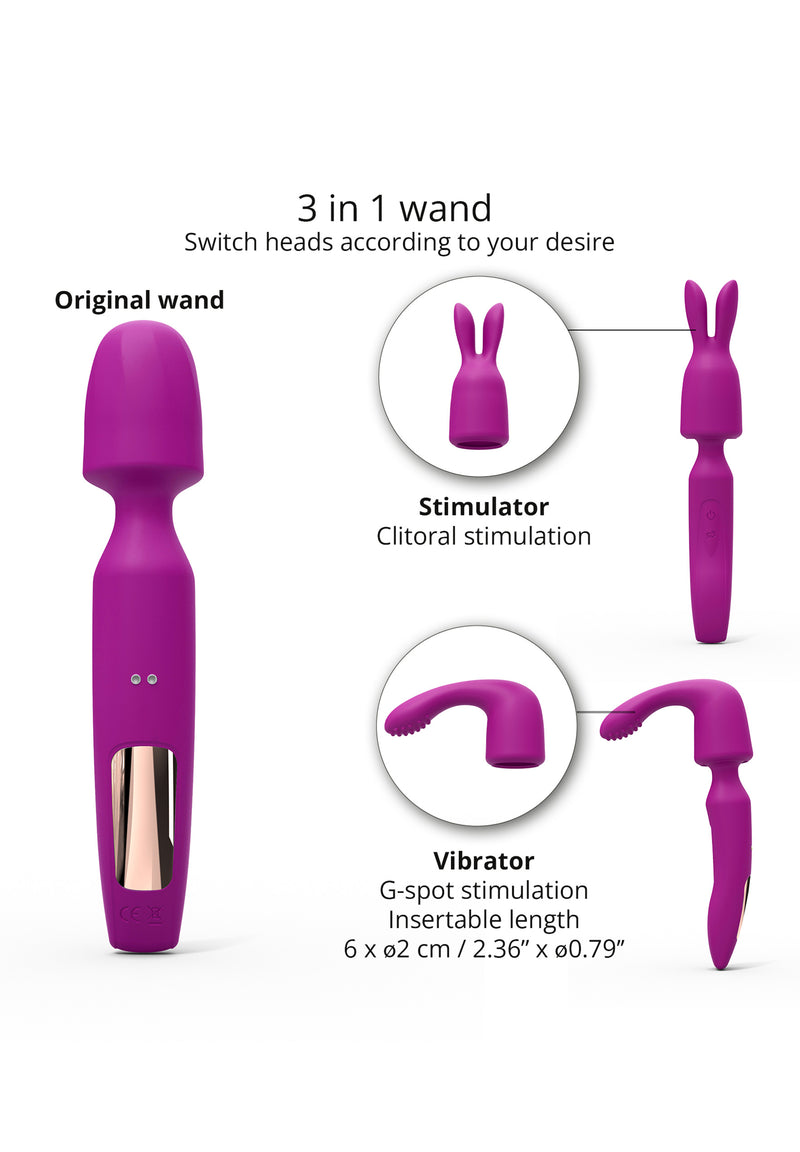 Rechargeable Wand Revolution - Sweet Orchid