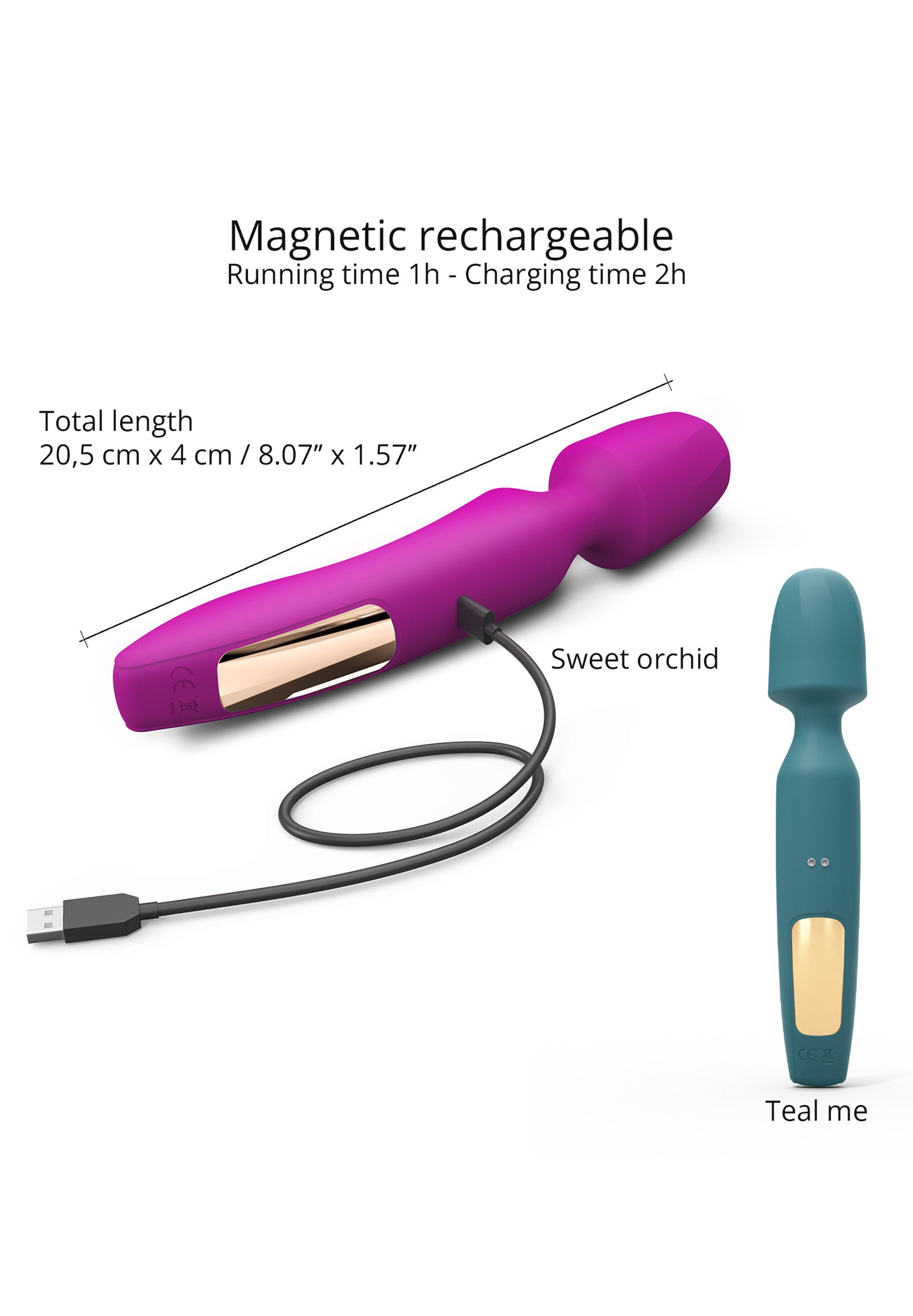 Rechargeable Wand Revolution - Sweet Orchid