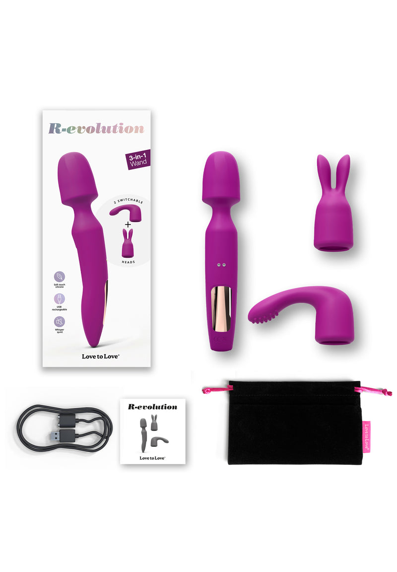 Rechargeable Wand Revolution - Sweet Orchid