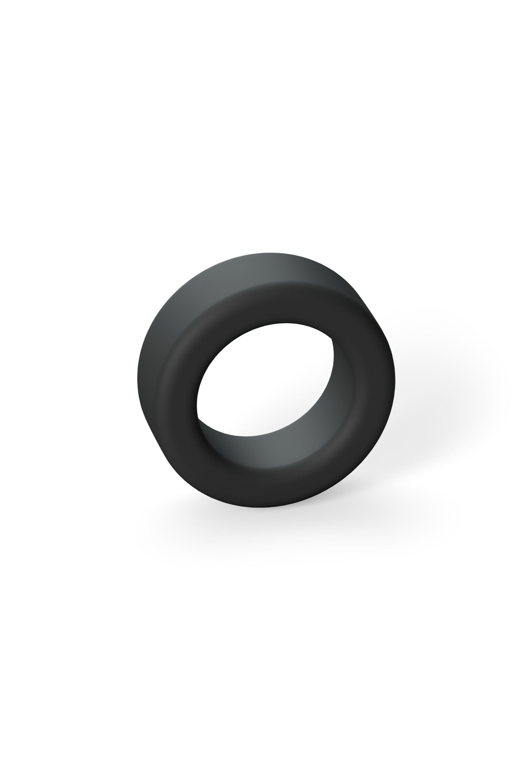 Silicone Cock Ring - Black Onyx