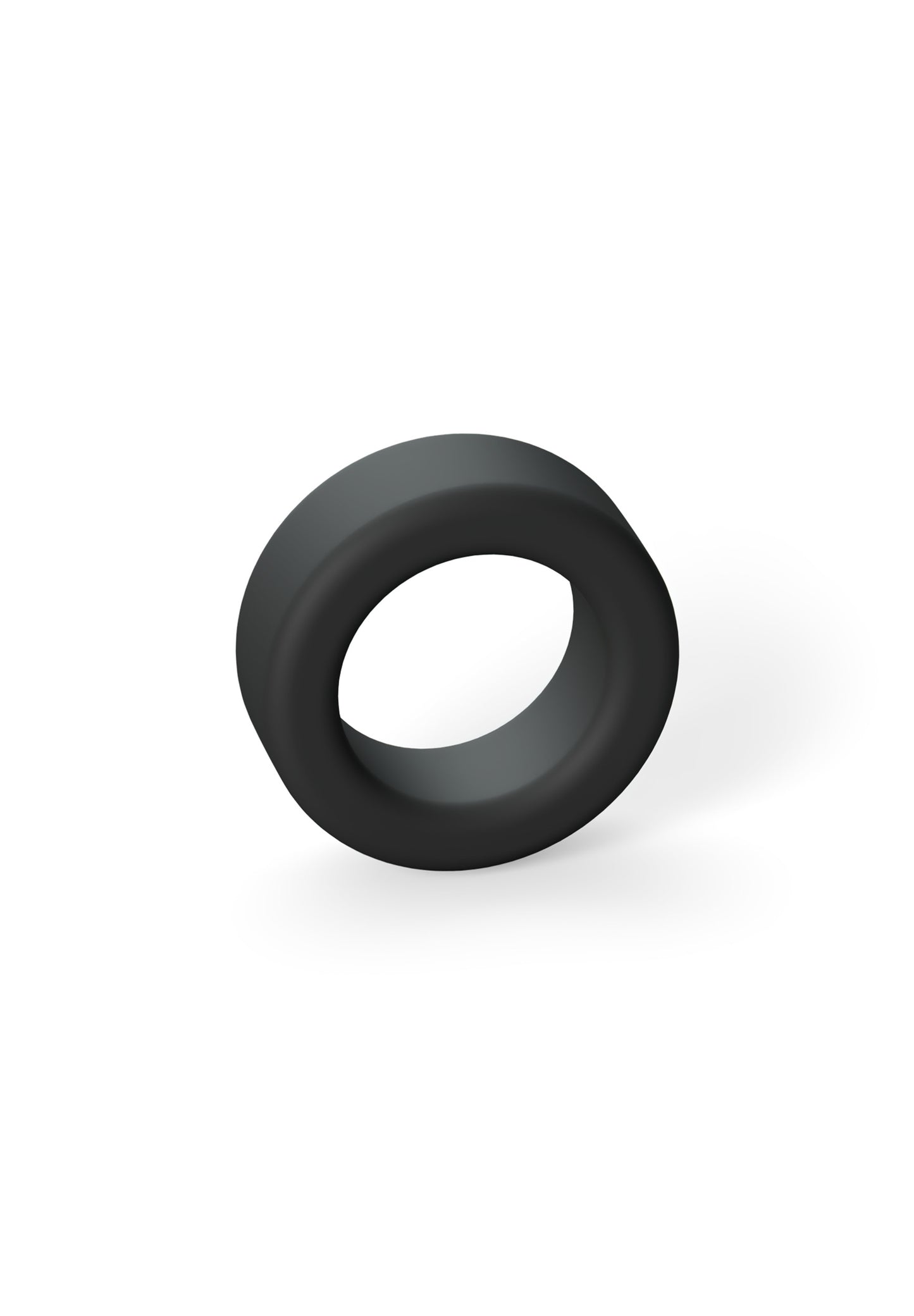Silicone Cock Ring - Black Onyx