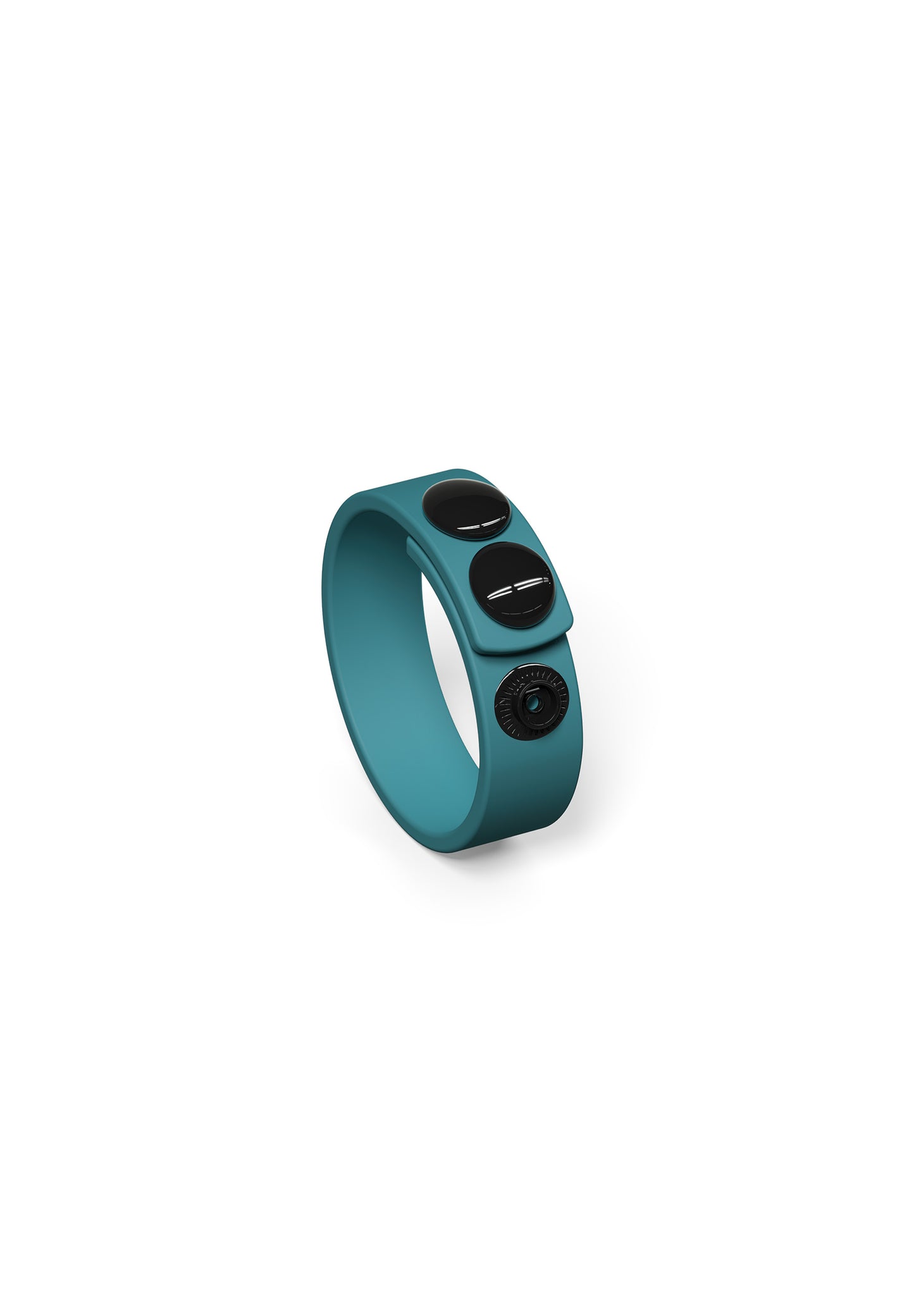 Silicone Cock Ring - Teal Me