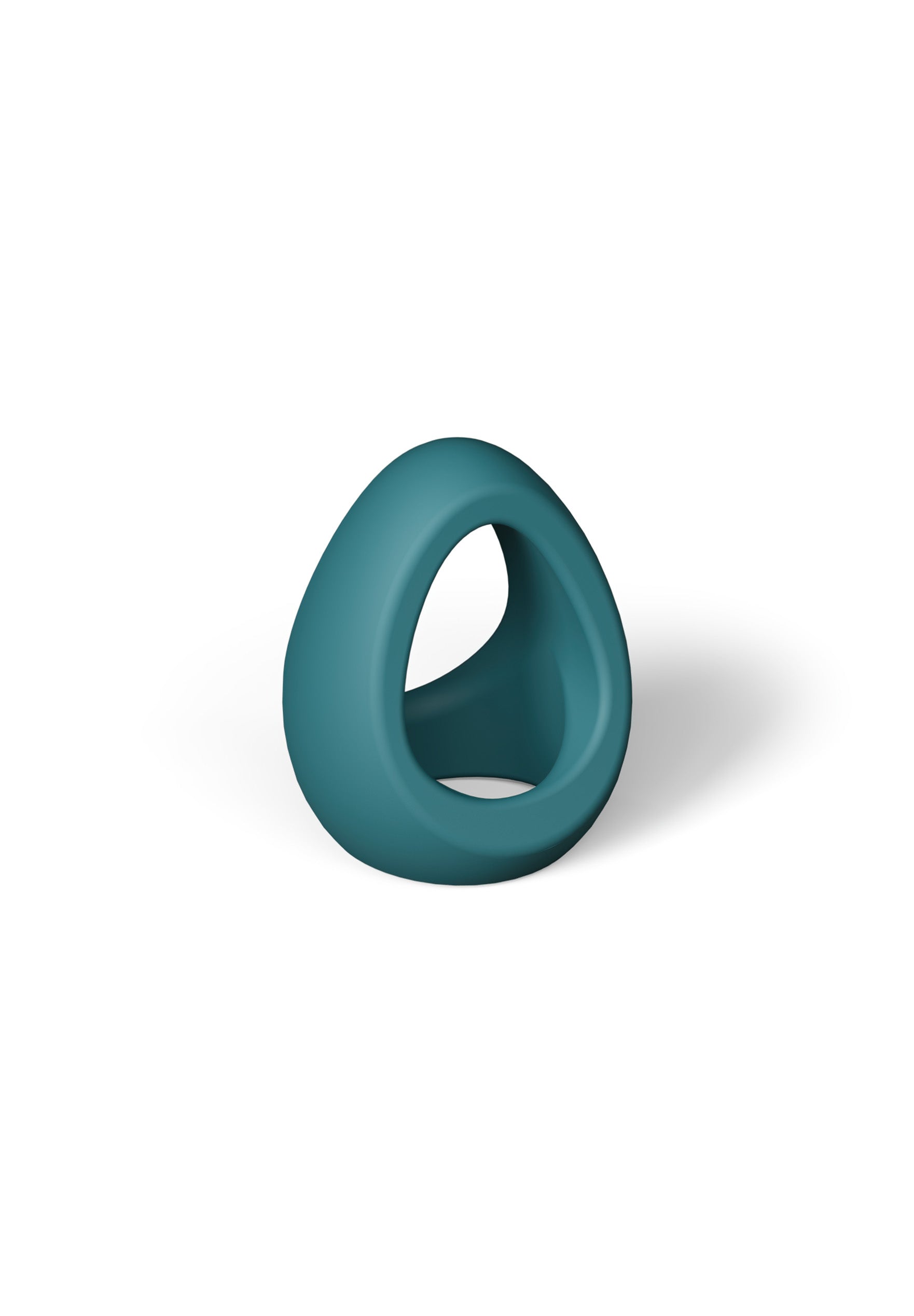 Silicone Cock Ring - Teal Me