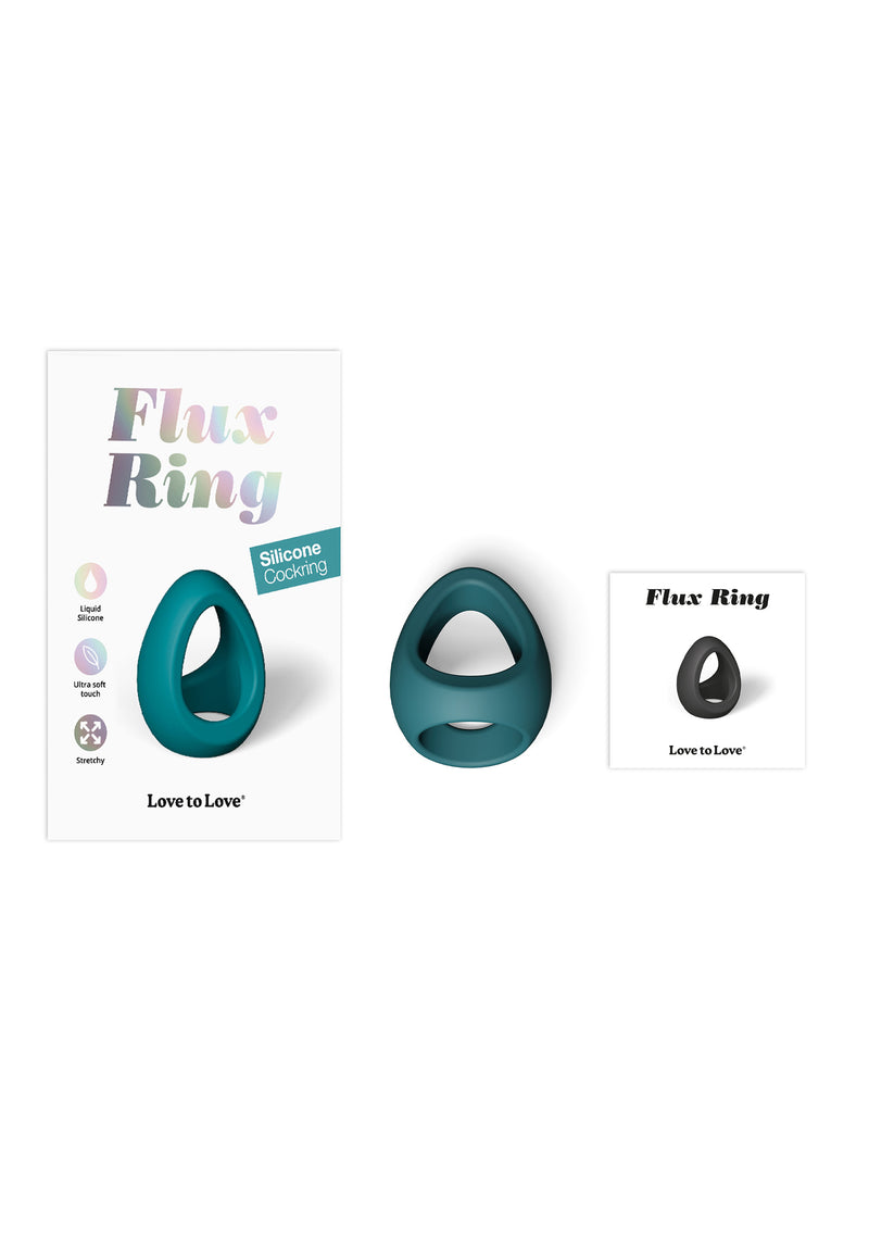 Silicone Cock Ring - Teal Me