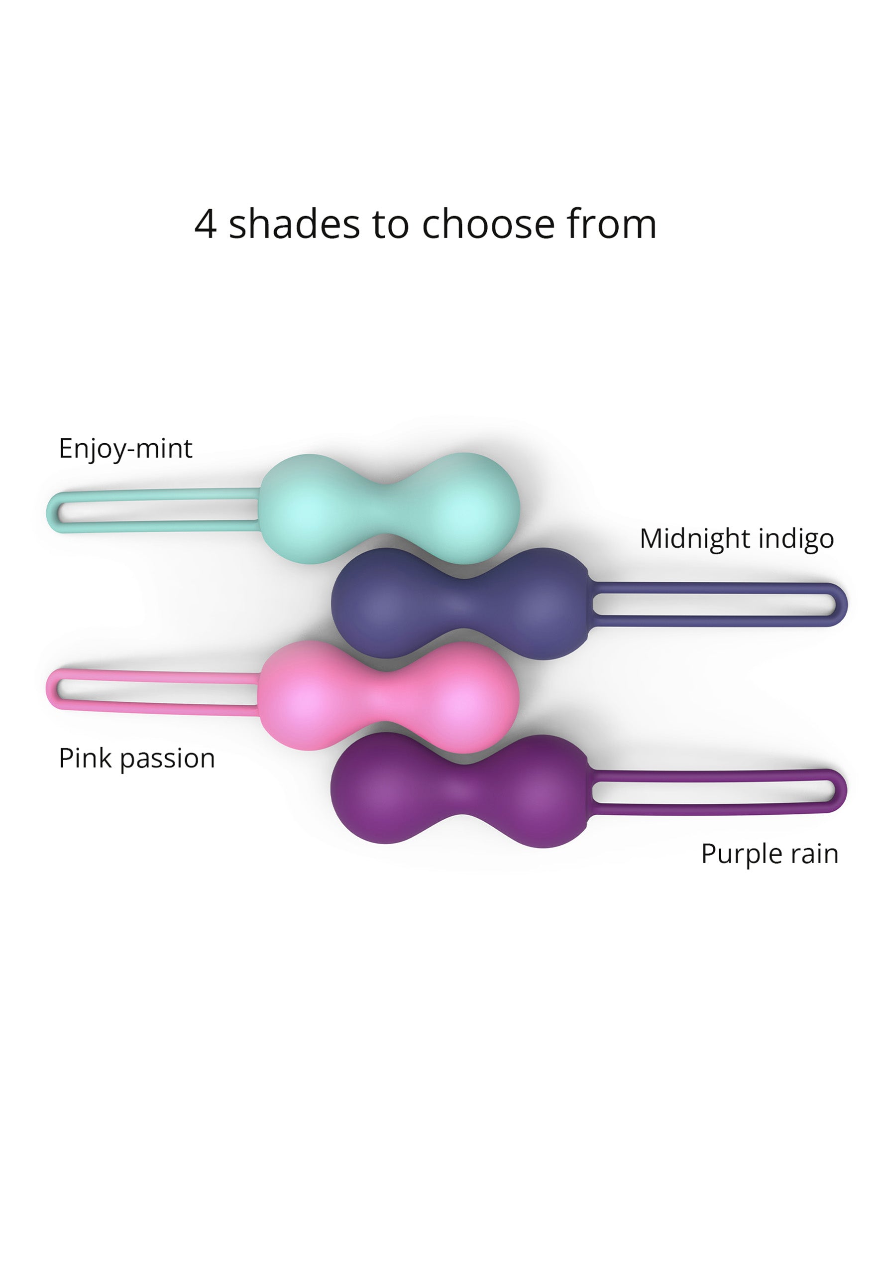 Silicone Kegel Balls Joia - Pink Passion