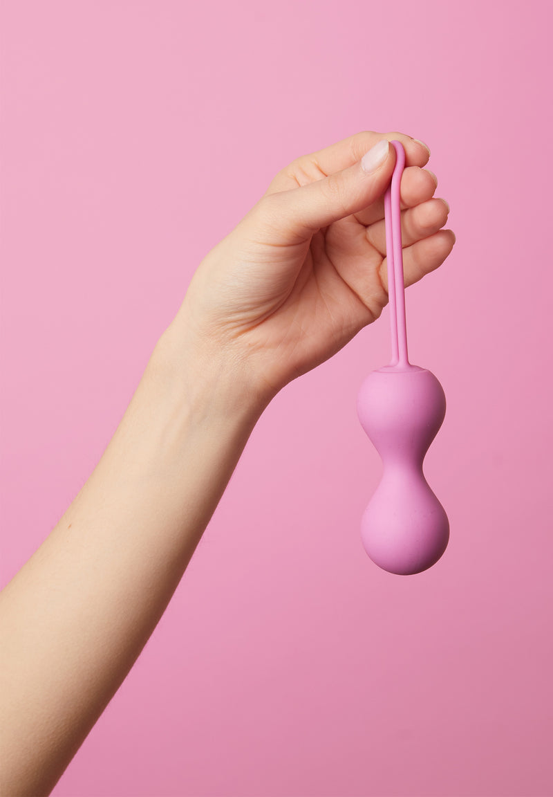 Silicone Kegel Balls Joia - Pink Passion