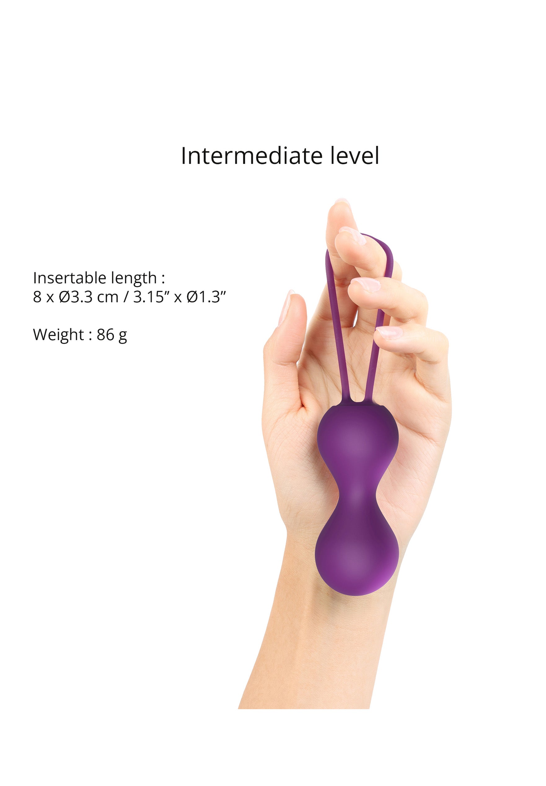 Silicone Kegel Balls Joia - Purple Rain