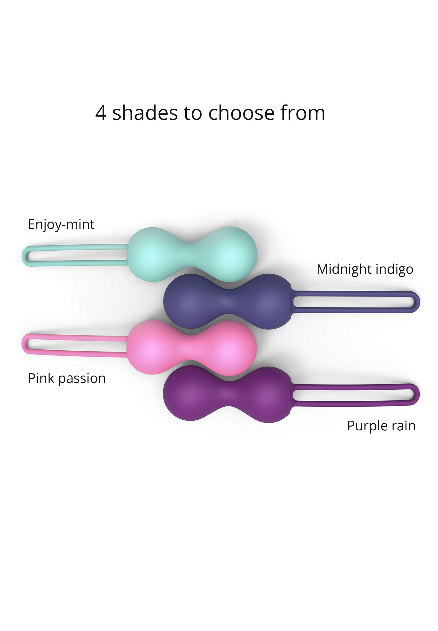 Silicone Kegel Balls Joia - Purple Rain