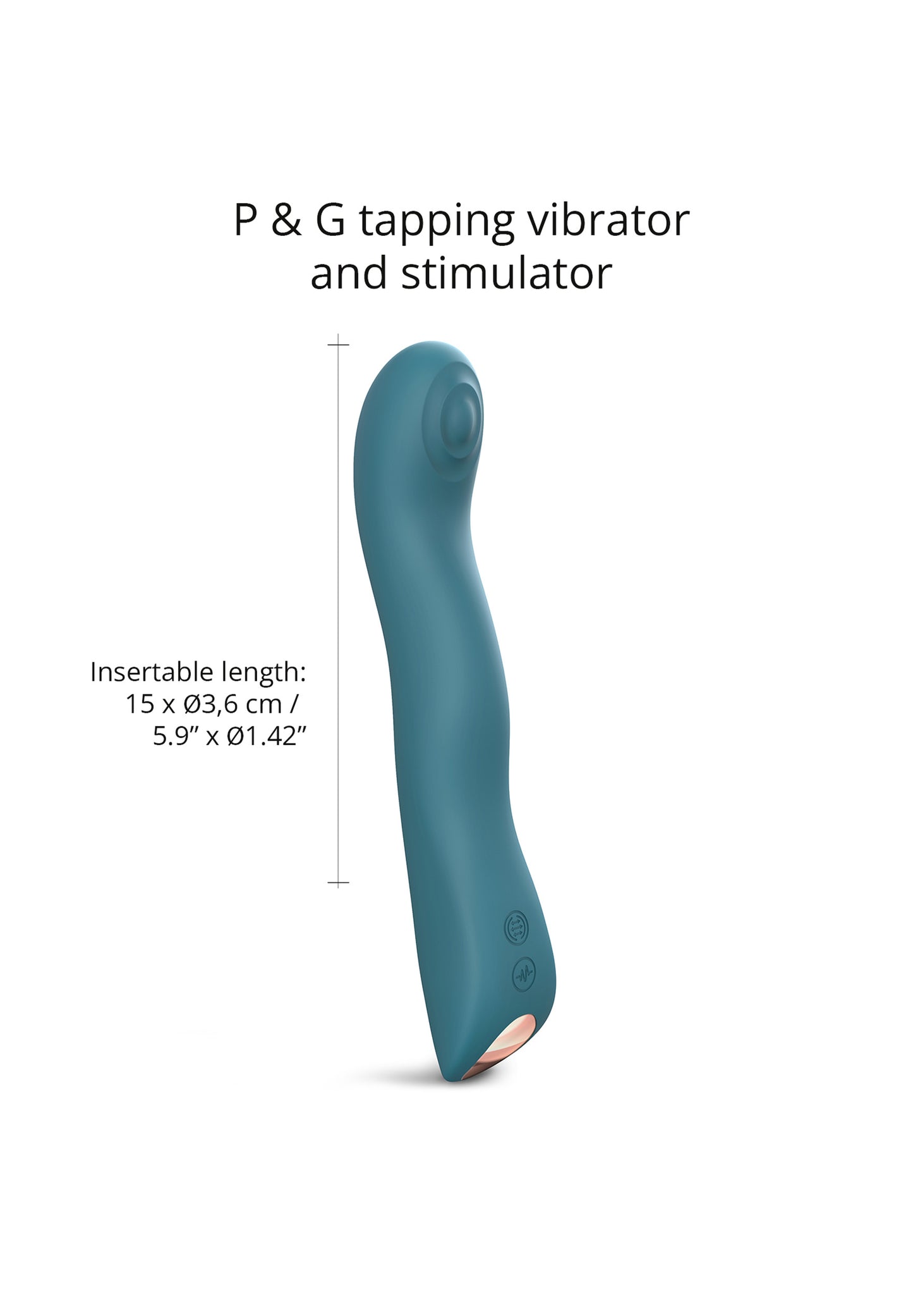 Vibrator & Clitoral Stimulator Swap - Teal Me