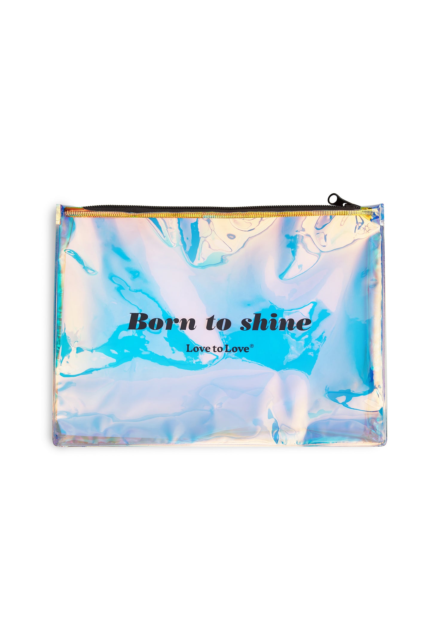 Zipper Pouch Born to Shine - Black Onyx
